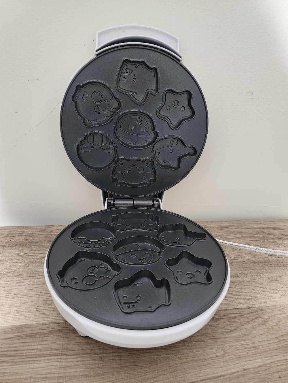 Waffle Wow Cucina Pro Cute Mini 3D Waffle Pancake Maker Ocean Friends Sea Animal